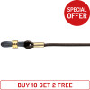 POS 12 BLACK 2MM LEATHER CORDS