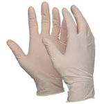 LATEX  GLOVES - 100 SMALL