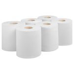 2PLY WHITE 150M CENTREFEED ROLL / CARTON 6