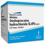 OXYBUPROCAINE 0.4% MINIMS