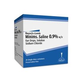 SODIUM CHLORIDE (SALINE) MINIMS